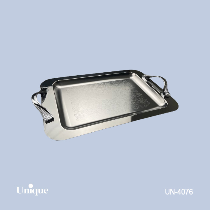 07349e59-8c78-4b23-b095-8bcd2577cc1a سینی بزرگ استیل بدون پایه UN-4076 - تصویر 1