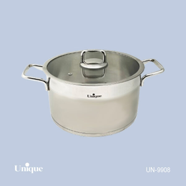 قابلمه استیل سایز 28(فلت) قابلمه استیل سایز 28(فلت) UN-9908 - تصویر 1