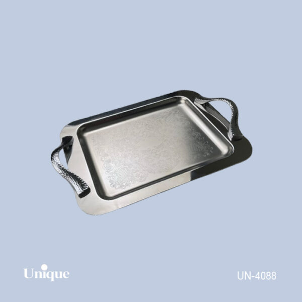 سینی کوچک استیل بدون پایه UN-4088 - تصویر 1