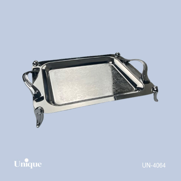 0fe949f1-6a62-4b58-822c-be3ec677ffb3 سینی کوچک استیل پایه دار UN-4064 - تصویر 1