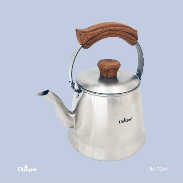کتری استیل 2.5 لیتر لوله دار کتری استیل 2.5 لیتر لوله دار UN-7244 - تصویر 1