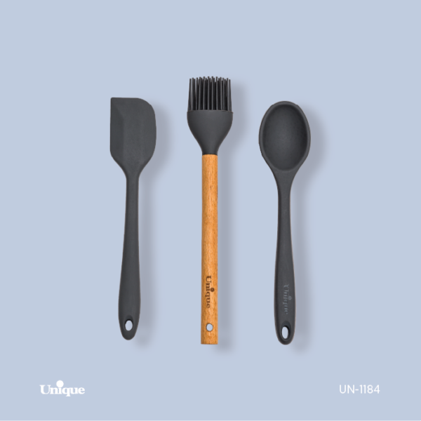 فرچه - قاشق -لیسک کوچک سیلیکون UN-1184 - تصویر 1