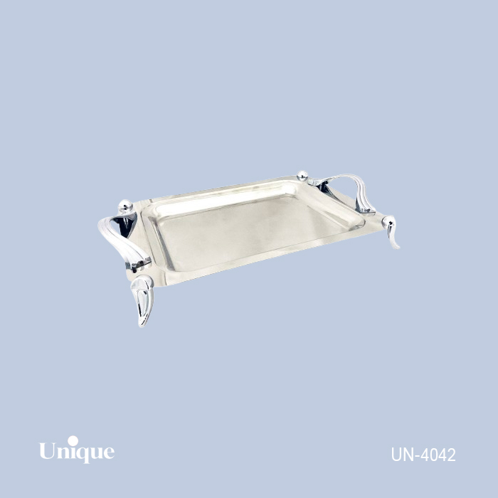 1822c077-00d3-487a-8602-a98a941708bb سینی کوچک استیل پایه دار UN-4042 - تصویر 1