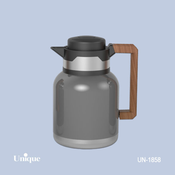 فلکس 1.5 لیتر بدون شیشه دسته چوبی UN-1858 - تصویر 1