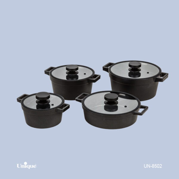 سرویس 8 مشکی سیلیکون دیاموند سرویس 8 مشکی سیلیکون دیاموند UN-8502 - تصویر 1