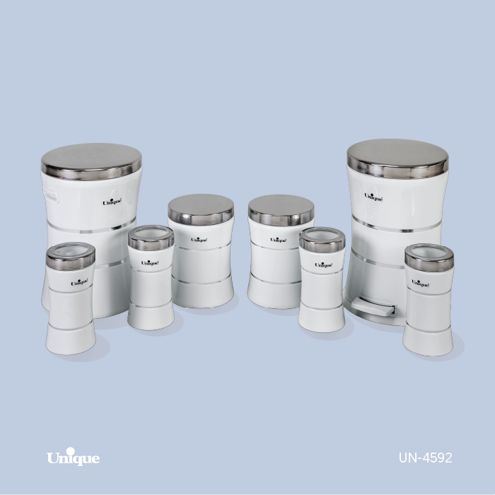 1aa27399-ccbc-4da9-99f5-4498f30a951d 8کمرباریک خطی سفید استیل UN-4592 - تصویر 1