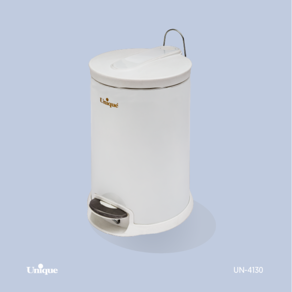1e4d9a97-f257-49dc-bbab-04c5a52dccf4 سطل زباله 16 لیتر سفید UN-4130 - تصویر 1