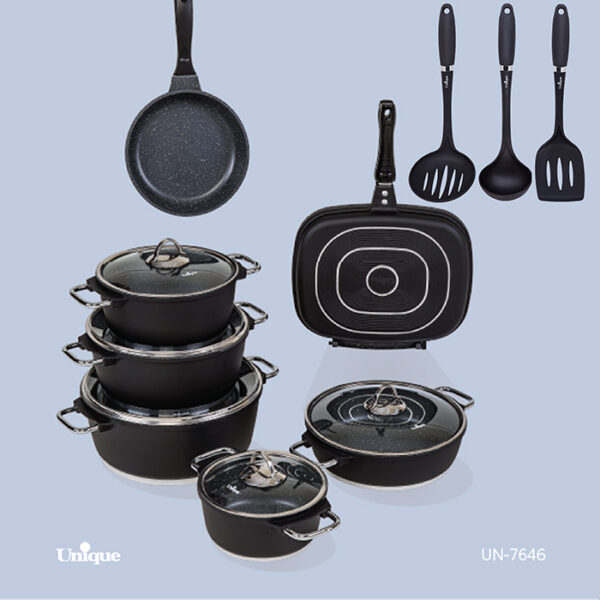 سرویس 16 مشکی مونیخ UN-7646 - تصویر 1