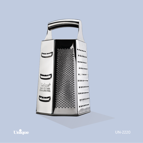 رنده استیل 6 گوش بزرگ UN-2220 - تصویر 1