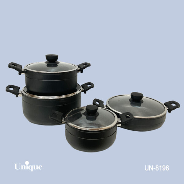 سرویس 8پارچه مشکی سرویس 8پارچه مشکی UN-8196 - تصویر 1