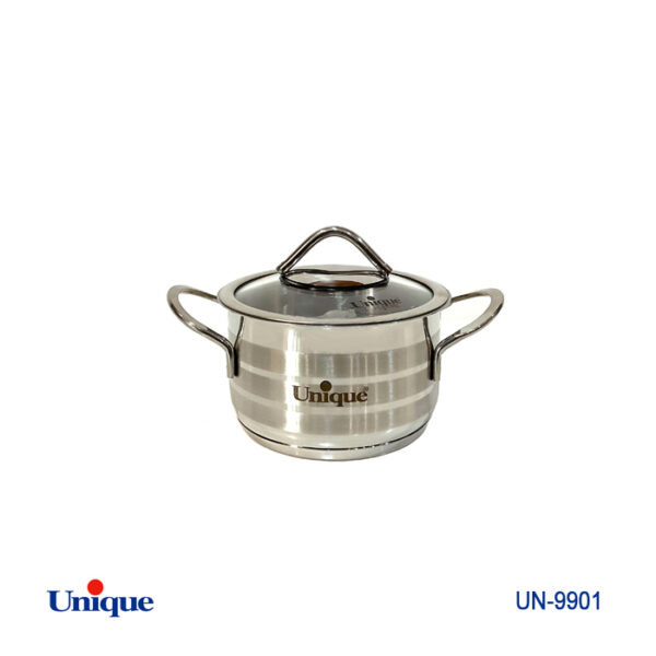 قابلمه استیل سایز 14 UN-9901 - تصویر 1