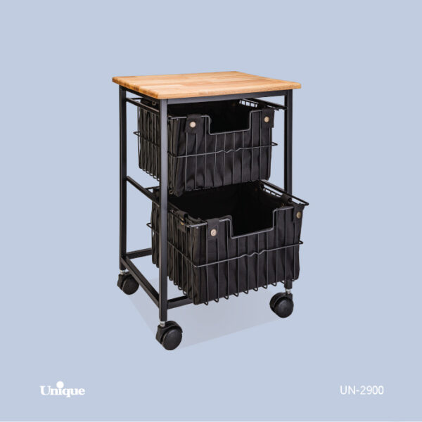 جای سیب زمینی و پیاز 2 طبقه پارچه باکس UN-2900 - تصویر 1