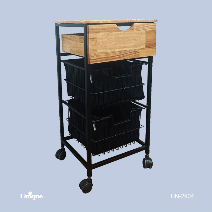 2904 جای پیاز 2 طبقه کشو دار با پارچه UN-2904 - تصویر 1