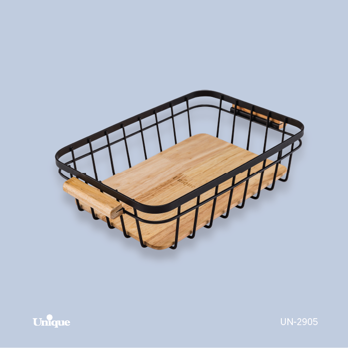 2905 سبدنان بزرگ مستطیل -چوب UN-2905 - تصویر 1