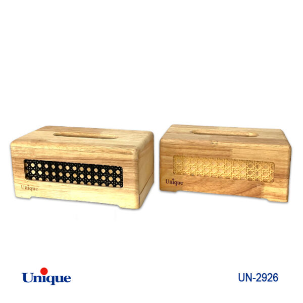 جای دستمال چوبی تک UN-2926 - تصویر 1