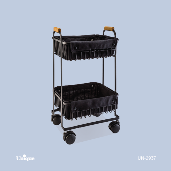 2937 جای سیب زمینی پیاز 2طبقه پارچه UN-2937 - تصویر 1