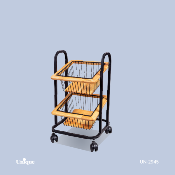 جای سیب زمینی و پیاز 2طبقه دورچوب UN-2945 - تصویر 1
