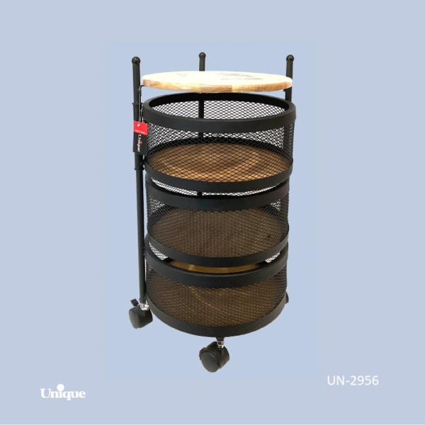 2956 جای پیاز 3 طبقه توری گرد UN-2956 - تصویر 1