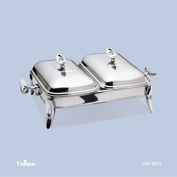 سوفله دوخانه قایقی نقره ای UN-3852 - تصویر 1