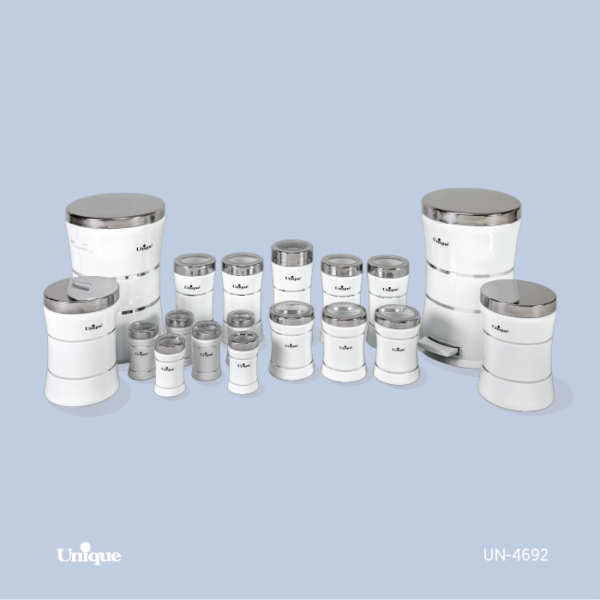18کمر باریک خطی سفید استیل UN-4692 - تصویر 1