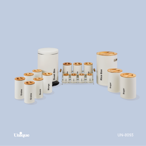 ست 18 پارچه نباتی سنباده ای درب چوبی UN-8093 - تصویر 1