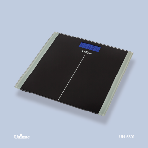 ترازوی حمام شیشه ای UN-6501 - تصویر 1