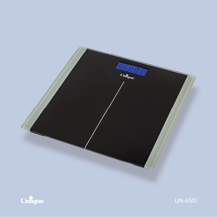 ترازوی حمام شیشه ای ترازوی حمام شیشه ای UN-6501 - تصویر 1