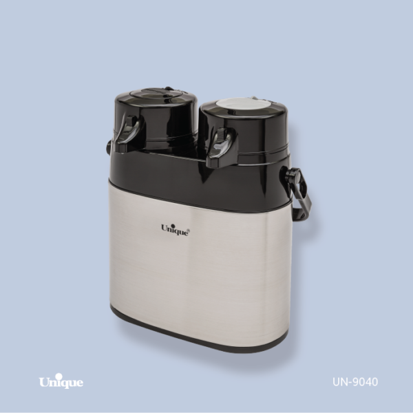 6a1906ac-43f9-49a5-ba2a-81f7a5e8bf74 فلاکس 2 قلو 1 لیتر شیشه دار UN-9040 - تصویر 1