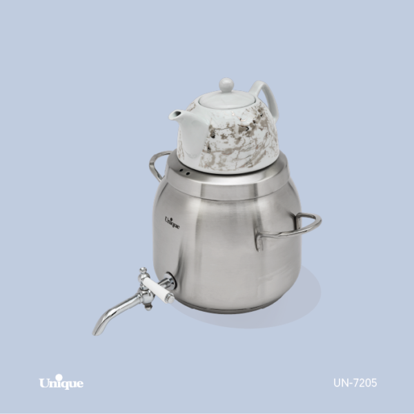 کتری و قوری 4/5 لیتر استیل UN-7205 - تصویر 1