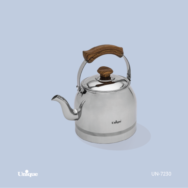 کتری استیل 4 لیتر لوله دار UN-7230 - تصویر 1