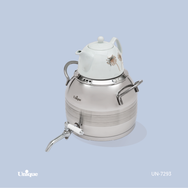 کتری و قوری 5 لیتر طرح ترک UN-7293 - تصویر 1