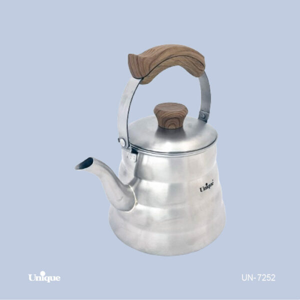 کتری استیل 2.5 لیتر لوله دار کتری استیل 2.5 لیتر لوله دار UN-7252 - تصویر 1