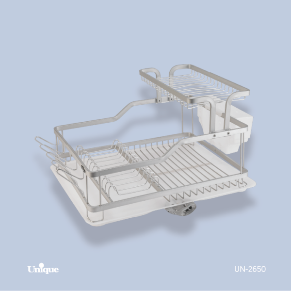 جا ظرفی 1.5 طبقه آلومینیوم (4تایی) UN4A-2650 - تصویر 1