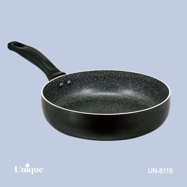 تابه تکدسته 24 کف گرانیت-مشکی UN-8119 - تصویر 1