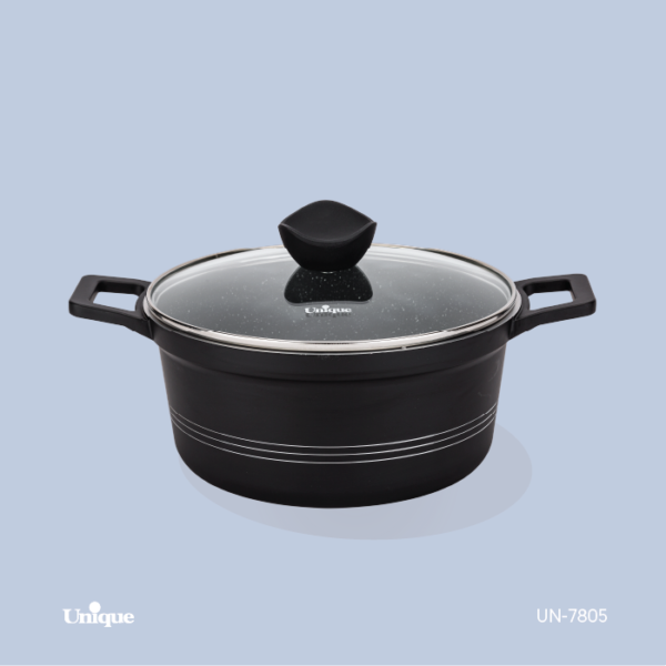 قابلمه 24 کف گرانیت UN-7805 - تصویر 1