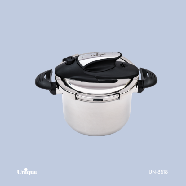 زودپز 7 لیتر تک استیل UN-8618 - تصویر 1