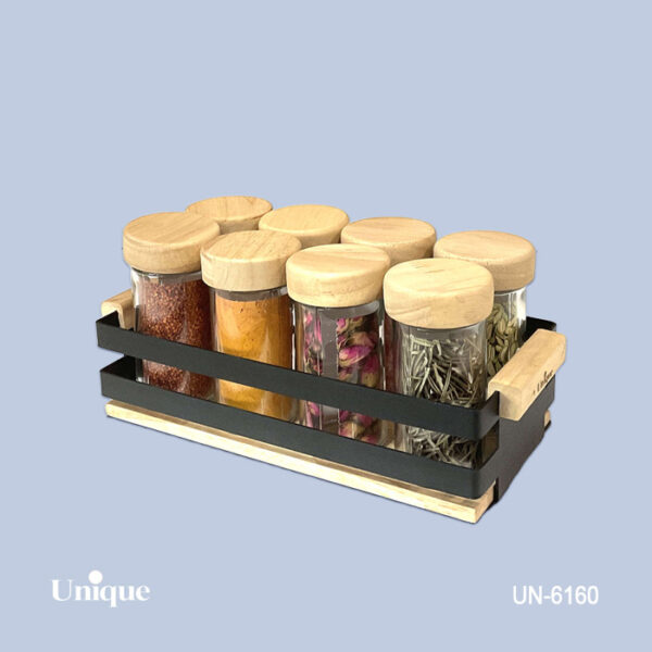 جاادویه فلزی دو ردیفه 8عددی جاادویه فلزی دو ردیفه 8عددی UN-6160 - تصویر 1