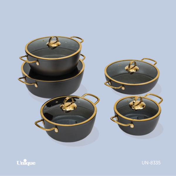 10پارچه بدنه طوسی درب  منحنی طلایی UN-8335 - تصویر 1