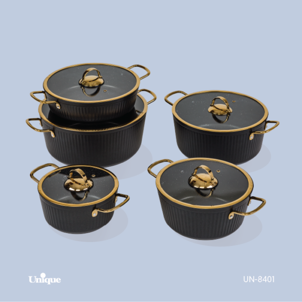 10پارچه مشکی فلورانس درب فلت UN-8401 - تصویر 1