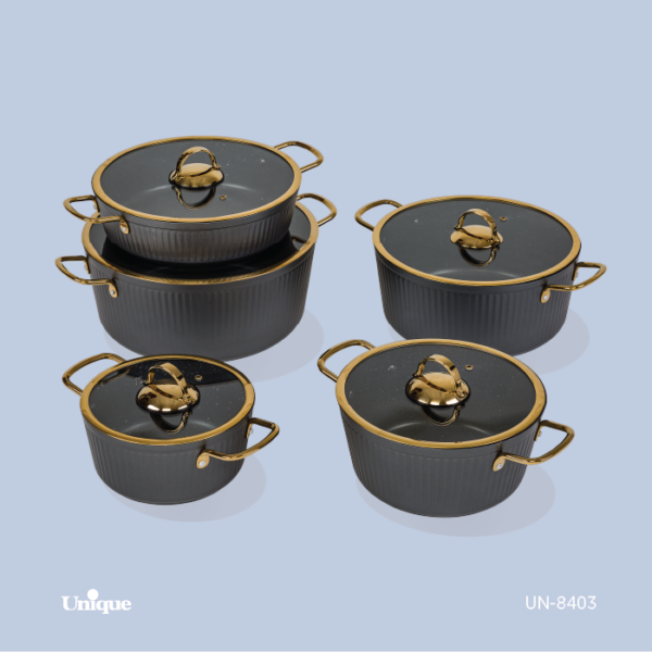 10پارچه طوسی فلورانس درب فلت UN-8403 - تصویر 1