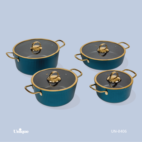 8پارچه کله غازی فلورانس درب فلت UN-8406 - تصویر 1