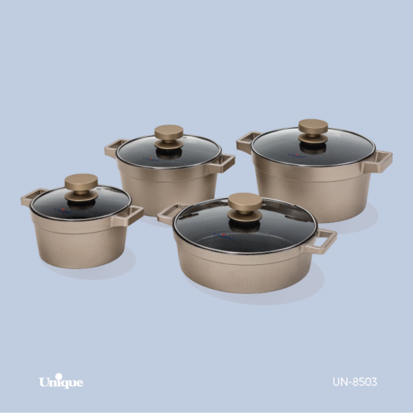 سرویس 8 پارچه بژ دیاموند سرویس 8 پارچه بژ دیاموند UN-8503 - تصویر 1
