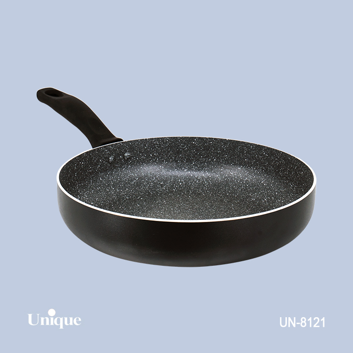 تابه تک دسته 28 گرانیت مشکی تابه تک دسته 28 گرانیت مشکی UN-8121 - تصویر 1