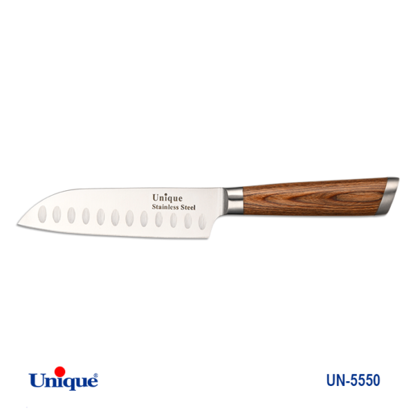 کارد تک آشپزخانه سانتاکو 5" (دسته چوب) UN-5550 - تصویر 1