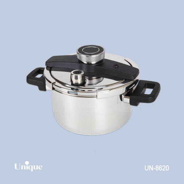 زودپز 5 لیتر تک استیل زودپز 5 لیتر تک استیل UN-8620 - تصویر 1