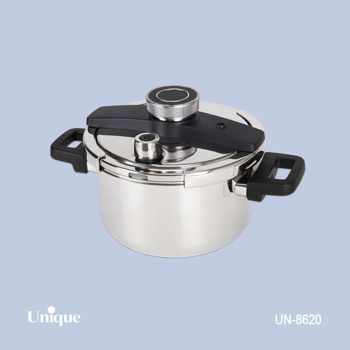 زودپز 5 لیتر تک استیل زودپز 5 لیتر تک استیل UN-8620 - تصویر 1