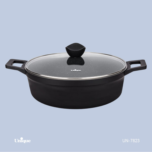 تابه 32 دو دسته کف گرانیت UN-7823 - تصویر 1