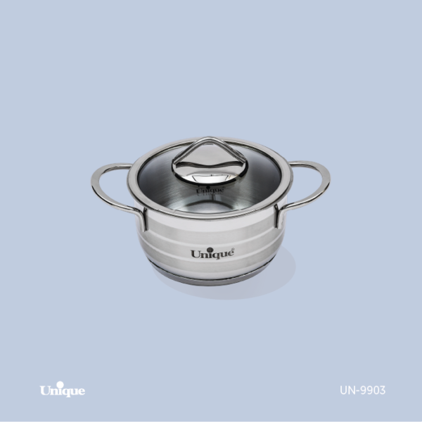 قابلمه استیل  سایز 16 UN-9903 - تصویر 1