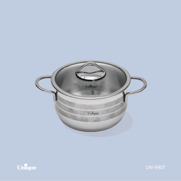 قابلمه استیل سایز 20 UN-9907 - تصویر 1