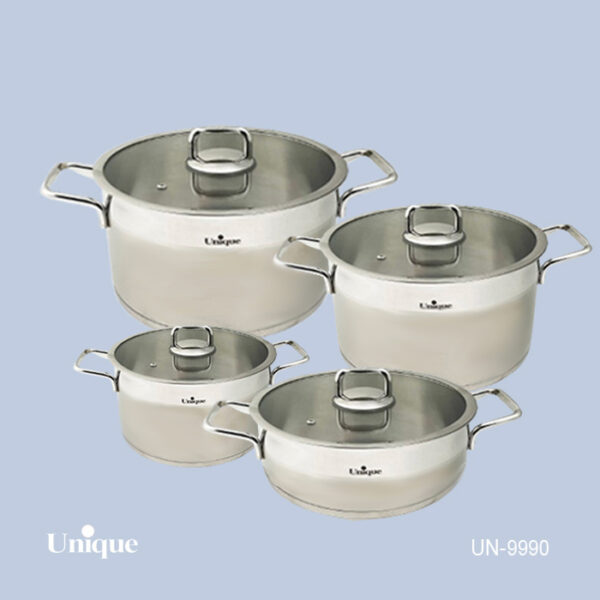 9990 پارچه استیل 8 سرویس UN-9900 - تصویر 1
